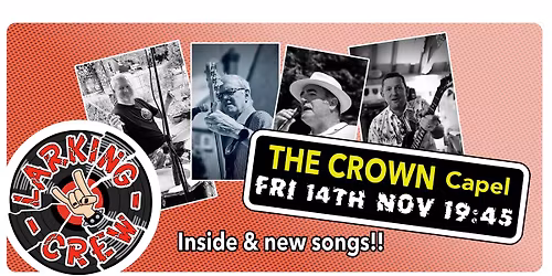 Larking Crew - live Rock & Roll classics at the Crown Capel
