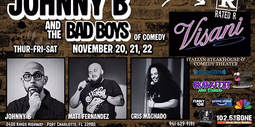 Johnny B & The Bad Boys Of Comedy