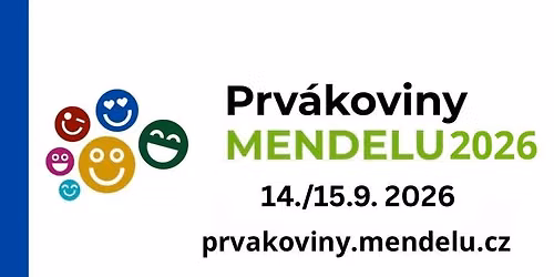 Prv\u00e1koviny MENDELU 2026 (PEF)