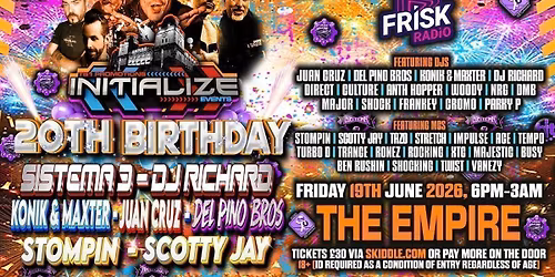 INITIALIZE - 20th Birthday