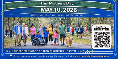 5 K walk in Needham