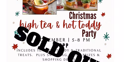 Christmas High Tea & Hot Toddy Party