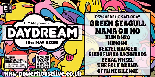 LEMAN presents \u201cDaydream: Psychedelic Saturday\u201d 16th May 2026