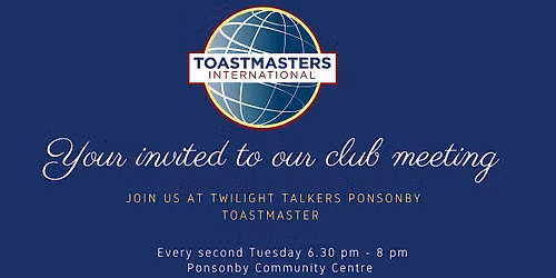 Improve Your Public Speaking Skills at a Fun Friendly Toastmasters Club! !