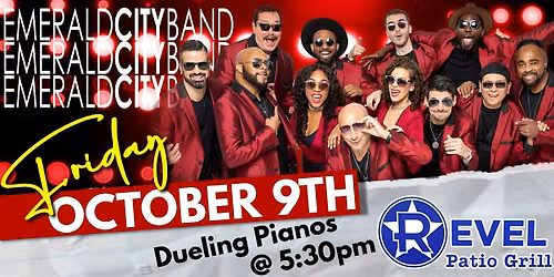 Emerald City Band & Dueling Pianos at The Revel!