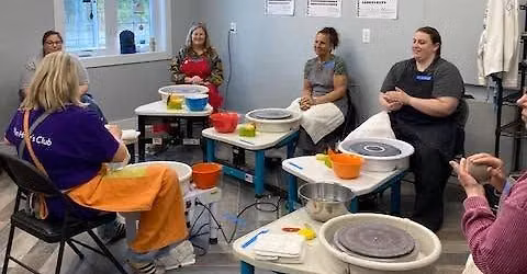 6 Week Pottery Wheel Throwing class-registration required