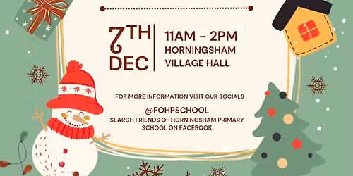 \ud83c\udf84\u2728 Horningsham School Christmas Market \u2728\ud83c\udf84