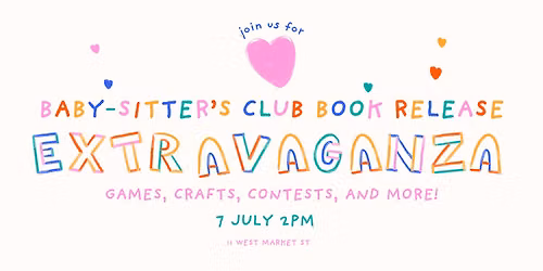 Baby-Sitter's Club Book Release Extravaganza!