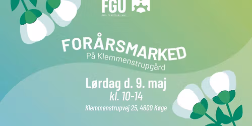 For\u00e5rsmarked p\u00e5 Klemmenstrupg\u00e5rd - FGU-skolen i K\u00f8ge