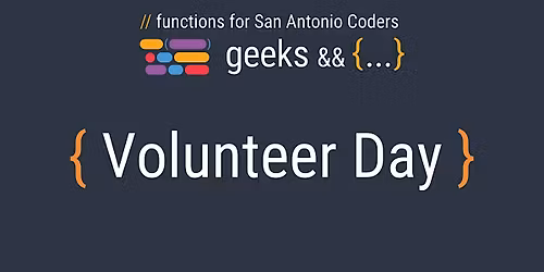 Geeks && Volunteering @ Corazon Ministries