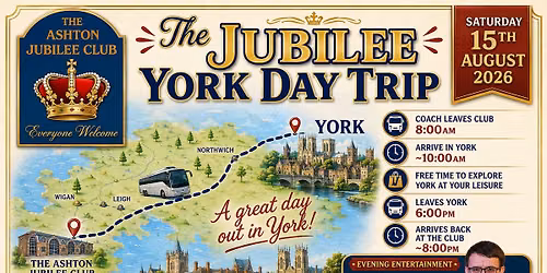 The Jubilee York Day Trip