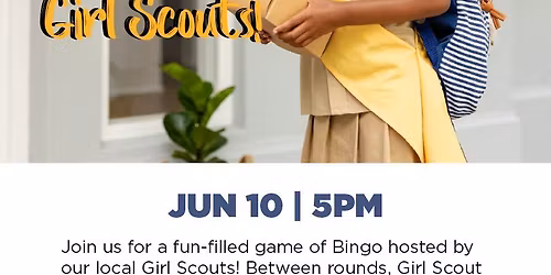 Bingo with the Girl Scouts!