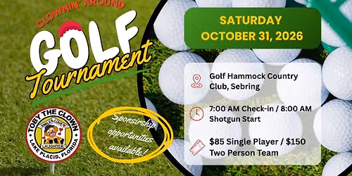 Clownin' Around Golf Tournament