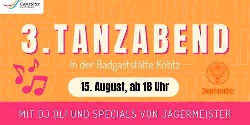 3. Tanz in der Badgastst\u00e4tte