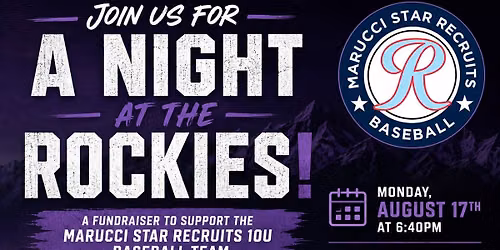 Star Recruits Night at the Rockies
