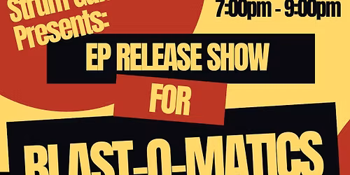 EP Release Party at Strum Guitars.  ALL AGES!!