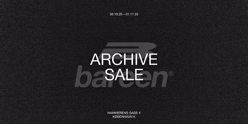 bareen ARCHIVE SALE