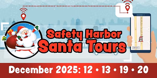 Safety Harbor Santa Tours 2025