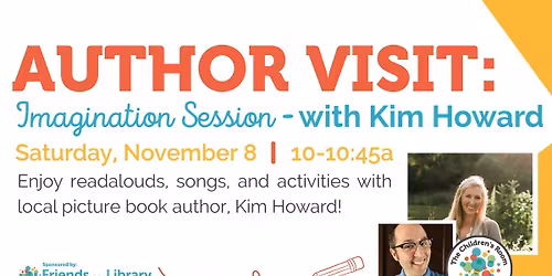Author Visit: Imagination Session with Kim Howard