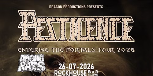 PESTILENCE (NED) - ENTERING THE PORTALS TOUR 2026