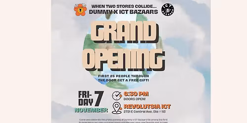 Dummy X ICT Bazaars Grand Opening