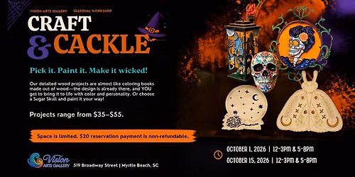 Craft & Cackle: A Halloween Crafting Workshop