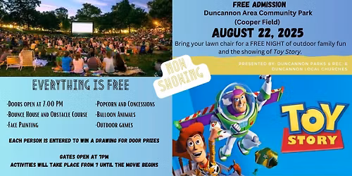 FREE OUTDOOR MOVIE NIGHT