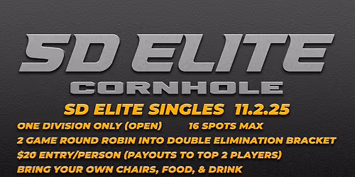 SD Elite Singles 11.2.25