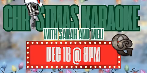 CHRISTMAS KARAOKE!