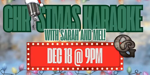 CHRISTMAS KARAOKE!