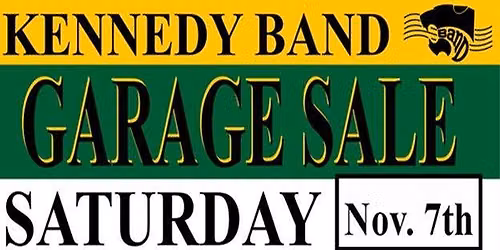 Kennedy Band Garage Sale