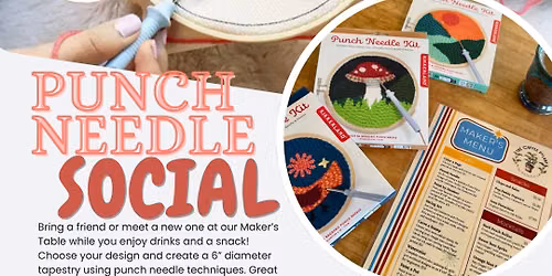 Punch Needle Social