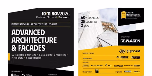 SHARE Romania 2026 - Advanced Architecture & Facades