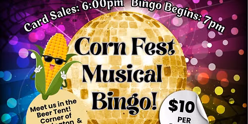Grundy County Corn Festival Musical Bingo! \ud83c\udf3d 