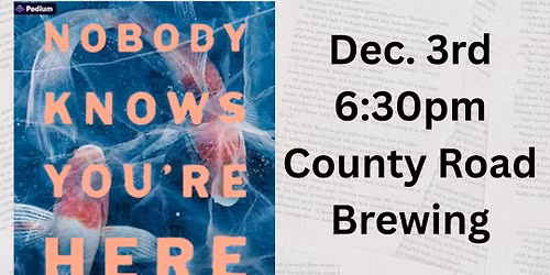 Books & Brews @ County Road Brewing