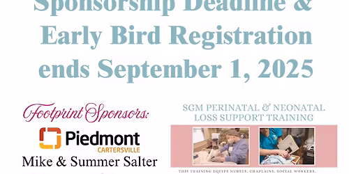 11\/15\/25 SGM Perinatal and Neonatal Loss Support Training