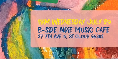Neurodiverse Author Reading & Book Release \u2502 B-Side Indie Music Cafe