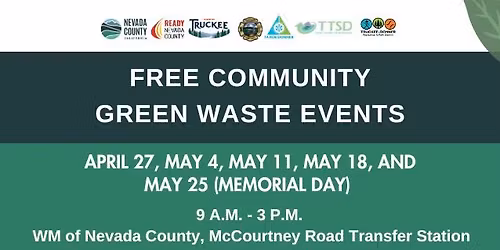 FREE Community Green Waste Events