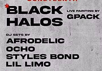 Black Halos Kickback for Juneteenth