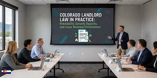 Colorado Landlord Law: Habitability, Security Deposits & Lease Terminations