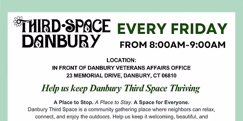 Help us keep the Danbury Third Space Pollinator Garden thriving 