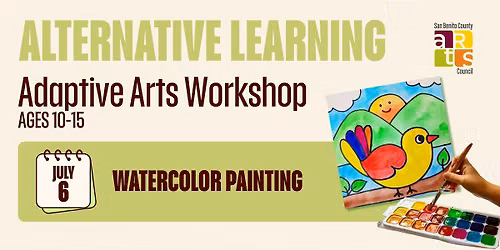 Watercolor Painting (Ages  10-15)