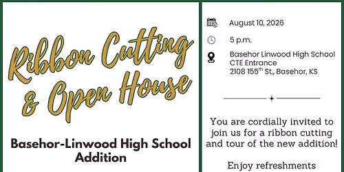 Ribbon Cutting for new BLHS Addition 