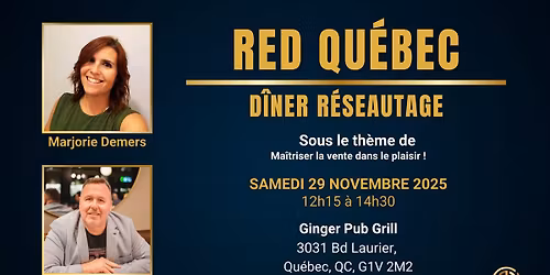 RED Québec - Dîner Réseautage