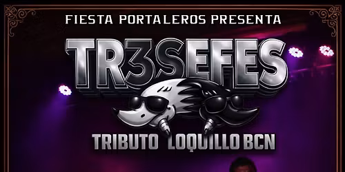 TR3SEFES Tributo Loquillo BCN en el WAPA BCN, \u00a1noche de Rock con Actitud!!!