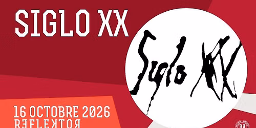 SIGLO ** au REFLEKTOR le 16 octobre 2026