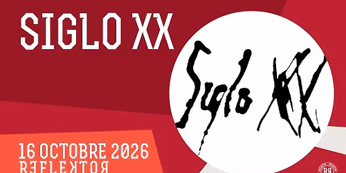 SIGLO ** au REFLEKTOR le 16 octobre 2026