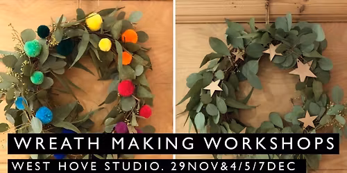 CHRISTMAS WREATH MAKING WORKSHOP