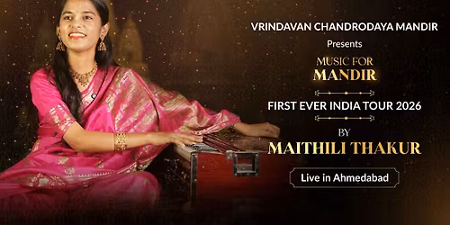 Maithili Thakur Live - Music for Mandir