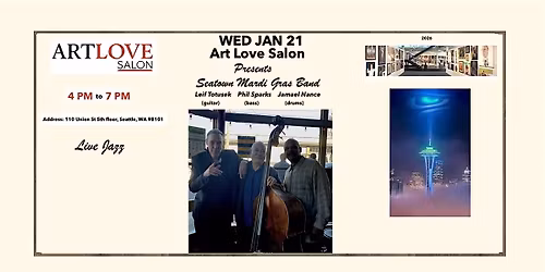 Art Love Salon Presents ... Leif Totusek "Seatown Mardi Gras Band"